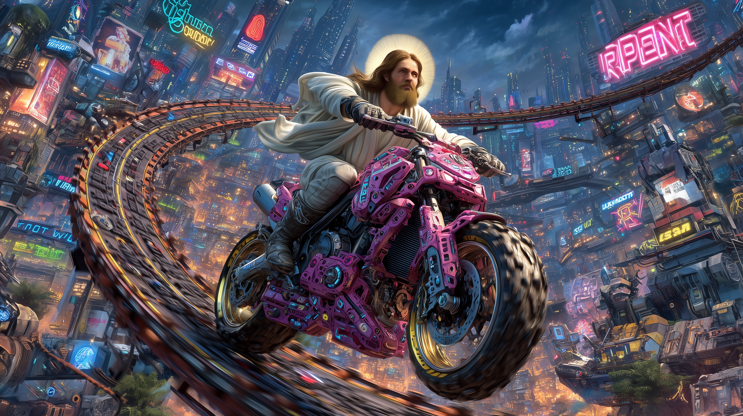 CYBERPUNK BIKE 1