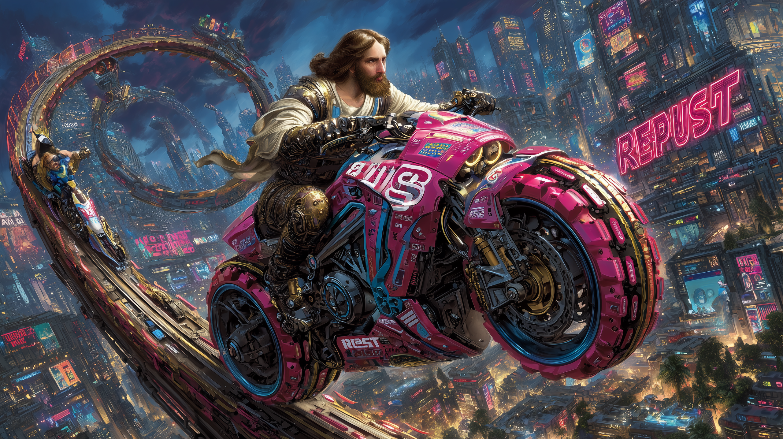 CYBERPUNK BIKE 2